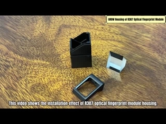 Black Fingerprint Module Housing Shell Perlindungan yang diperkuat yang tahan lama