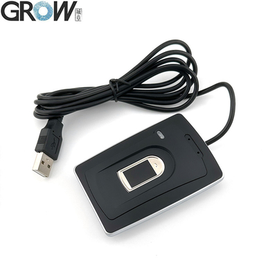 GROW R102A Capacitive USB Fingerprint Reader With DC5V 208*288 Pixel 1500 Capacity For Windows Android Access Control
