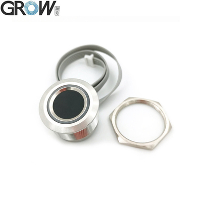 GROW R503S RGB Ring LED Control DC3.3V SH1.0-6pin 150 Kapasitas Kapasitif Fingerprint Module Sensor Scanner Untuk Arduino
