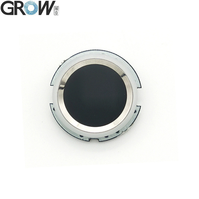 KONTROL LED RGB GROW R502-A Modul Sidik Jari Kapasitif SH1.0-6pin DC3.3V Tipis Kecil Sirkular Pemindai Sensor