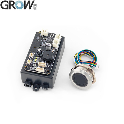 GROW KS220-S+R558 DC12V Dua Relay Sidik Jari Akses Kontrol Board Dengan Self-locking / Ignition / Jog Mode Dengan Admin / User