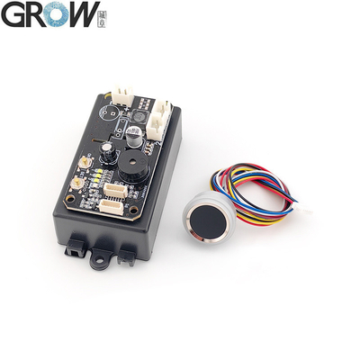 GROW KS220-S+502-F Fingerprint Access Control Board Dua Relay DC12V Dengan Self-Locking/Ignition/Jog Mode Dengan Admin/User