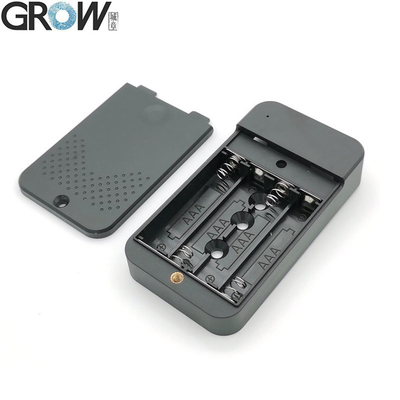 GROW Black Plastic Battery Case Enclosure Mudah Instalasi Untuk Kontrol Akses Pintu Kunci Kabinet Elektronik