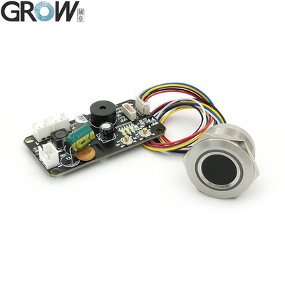 2 Relay Round Optical Fingerprint Sensor Module DC 30-75V Dengan Kecepatan Tinggi