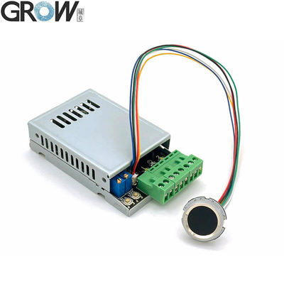 GROW K220+R502-A DC10-24V Dua Relay Output Dengan Administrator / User Fingerprint Access Control Board 0.5s-60s-Relay Terbuka Secara Normal