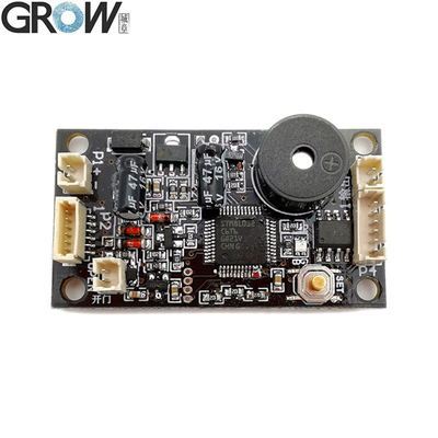 GROW KS200 4*Baterai AA atau DC3.7V--6.5V Output Motor Konsumsi Daya Lebih Rendah Papan Kontrol Sidik Jari untuk Kontrol Akses Pintu