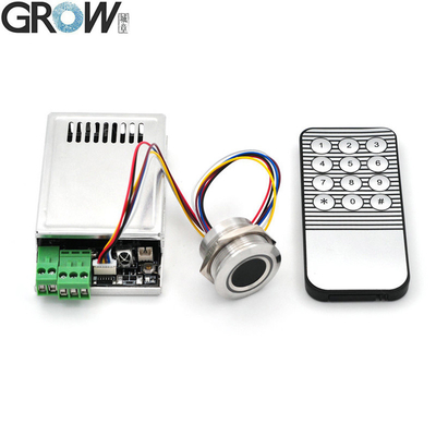GROW KL216+R503 Relay Output Fingerprint Access Control Board Remote Control dengan Jogging Mode/Ignition Mode/Self-locking Mode