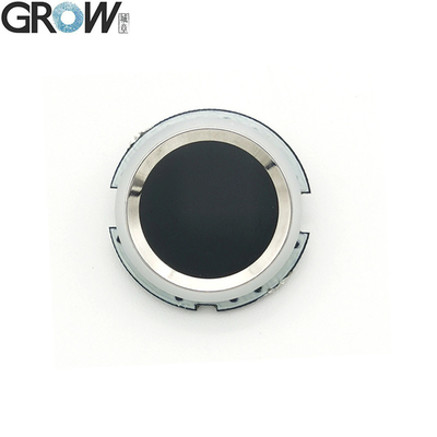 KONTROL LED RGB GROW R502-A Modul Sidik Jari Kapasitif SH1.0-6pin DC3.3V Tipis Kecil Sirkular Pemindai Sensor